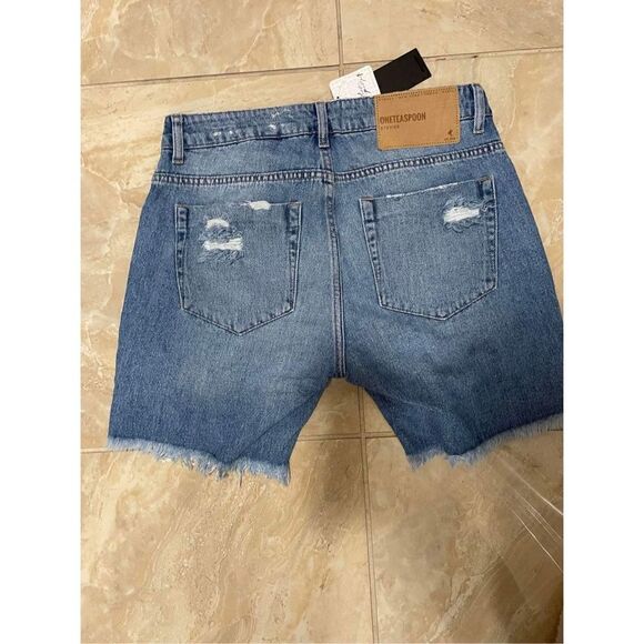 OneTeaspoon Stevie’s Boyfriend Shorts Size 27 - Picture 3 of 5